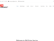 Tablet Screenshot of jmflying.com